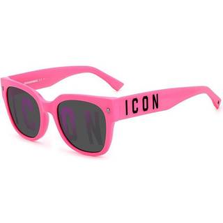 Dsquared2 ICON 0005/S 35J/01 53 Solbriller Kvinder Lyserød - Pink - 53mm