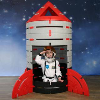 Constructa Rocket - Byg En Rumraket - 85 dele - fra 2 år