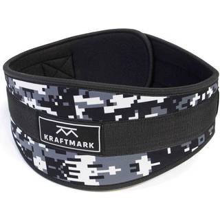 Kraftmark Træningsbælte grå/sort camo S