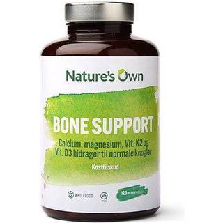 Nature s Own Bone Support Wholefood - 120 Kapsler