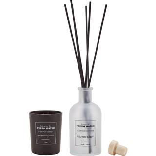 Bahne Interior - Lys og duftpinde sæt - sort