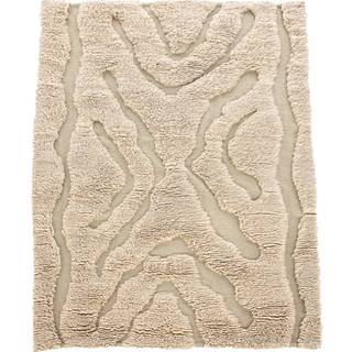 VIND Trondheim tæppe x Josefin Lustig Beige/hvid 170 x 240 cm