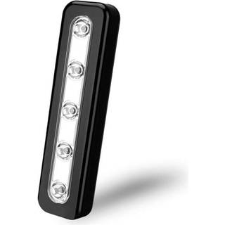Sort 5 5 LED-spotlight med Touch