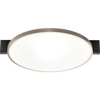 Inlay Round C2 Matt Black / Satin Gold - Porsche