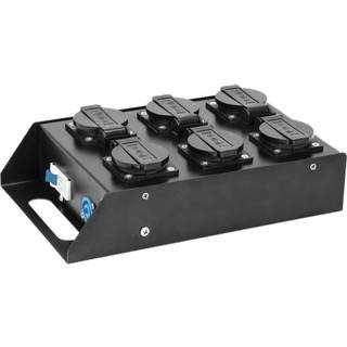 Eurolite SAB-61 Power Split Box TILBUD NU strøm dele boks