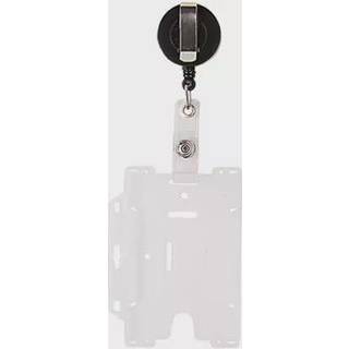 ENGEL ID-kortholder med yoyo Transparent 9070-336