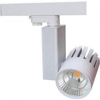 LEDlife skinnespot 30W til kød - 2700lm, 3-faset - Farve på hus : Hvid, Kulør : Kød, Spredning : 38°