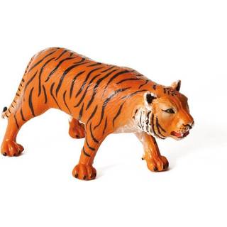 Dyr - Tiger fra Green Rubber Toys - L:15 cm.