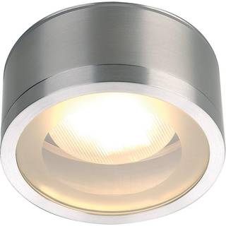 SLV Rox loftlampe, børstet aluminium, aluminium, Ø 12,5 cm