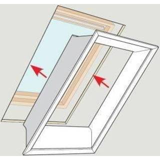 Velux lysningspanel LSB FK08 2000 66x140 til 17-30cm tagtykkelse