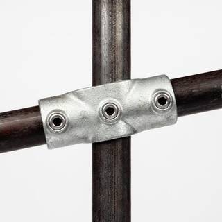 Clarrods Clamps CL219 2-vejs justerbart kryds, 4-10°, Ø33,7 mm