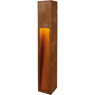 SLV Rusty Slot 80 rustbrun sokkel lys