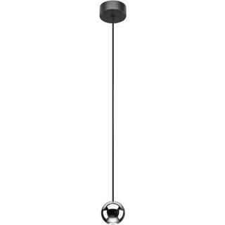BRUMBERG LED-pendel Ball, aluminium, sort/krom