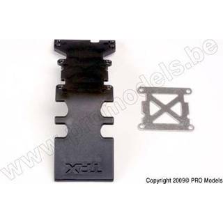 Traxxas 4938 Skidplate Rear Black