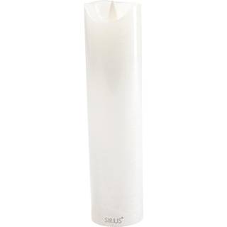 Sara Genopladelig, Ø5xH20cm, Hvid