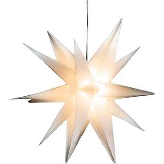 DGA Led Kæde Med 3 Stjerner Med 18 Takker Hvid25cm - 25041009 ✓ På lager - klar til levering og afhentning
