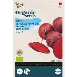 Buzzy Organic rødbede Detroit 2, økologiske frø