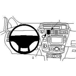 Toyota Prius + 12-15, Centrerad
