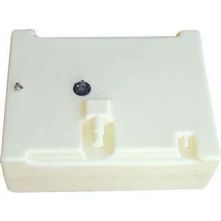 Fast brændstoftank SIC Navy, 140 liter, med tankmåler, 240 - 33 Ω (USA) / 0 - 190 Ω (EU), 620 x 620 x 315 mm, polyethylen, hvid