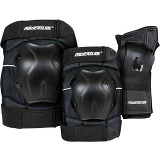 Powerslide Standard Men Beskyttelsessæt 3-Pak (Sort)
