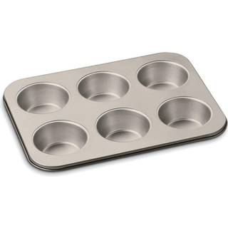 Cuisinart Chef's Classic Non-Stick 6 Cup Jumbo Muffin Pan 14 """" Bronze