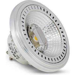 V-Tac 12W LED spot - GU10 AR111 - Dæmpbar : Ikke dæmpbar, Kulør : Neutral