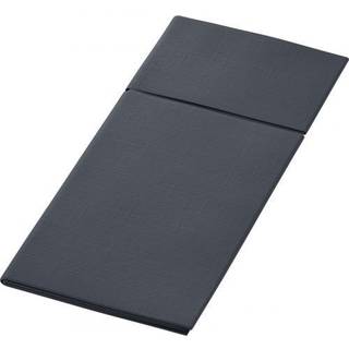 DUNI DUNILETTO Servietlomme 40x48 cm Sort 184 stk (187568)