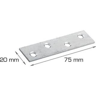 HOME It fladjern 75 x 20 mm galvaniseret