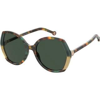 Carolina Herrera CH 0051/S YJE/QT 58 Solbriller Kvinder Tortoiseshell - Green Tortoise - 58mm