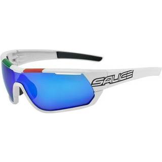 Salice 016 ITA RWX BIANCO/RW BLU Standard Solbriller Mænd Hvid - White - Standard