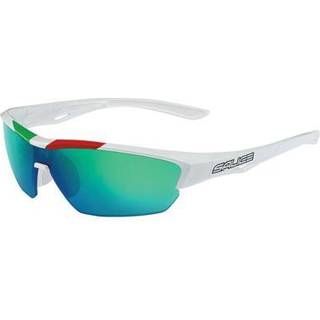 Salice 011 ITA RWX BIANCO/RW VERDE Standard Solbriller Mænd Hvid - White - Standard
