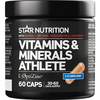 Ultimate Vitamins & Minerals Athlete 60 kapsler