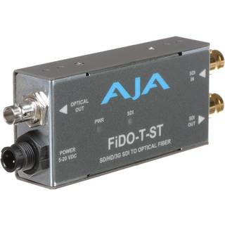 AJA FiDO-T - 3G-SDI to Fiber transceiver ST connector