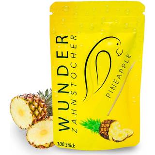 Wunder Tandstikker Med Smag Pineapple Refill