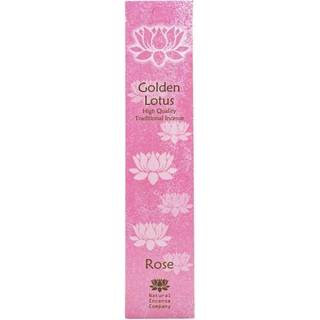 Golden Lotus Røgelse, 1 stk, Rose