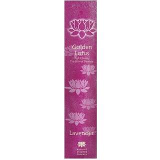 Golden Lotus Røgelse, 1 stk, Lavender