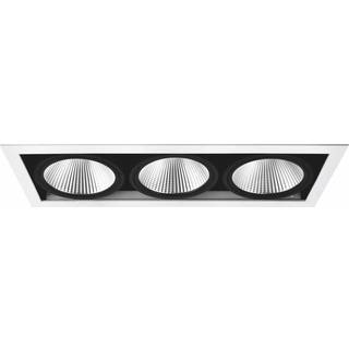 DOWNLIGHT MD-251, LED, 3X10W, HVID/SORT, IP21
