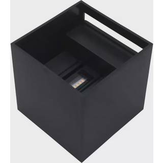 Udendørs LED væglampe | Sort | 2X3W | 4000K | IP54