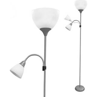 EDM Gulvlampe EDM 30010 Boston Sølvfarvet 60 W 220-240 V 176 cm