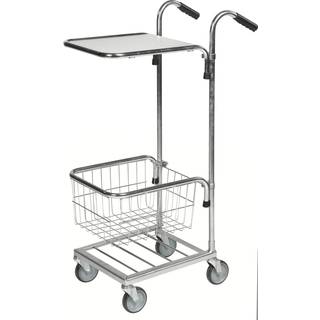 Kongamek 41 x 35,5 Elektrogalvaniseret/Hvid Minivogn