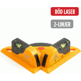geo-FENNEL  Streglaser Square Liner II vinkellaser