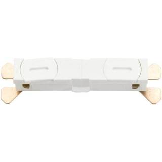 SG Armaturen 7400009 Skarv til ZIP-skinne, lige, hvid
