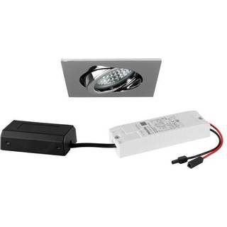 BRUMBERG LED indbygningsspot Tirrel-S, DALI, tilslutningsboks, krom