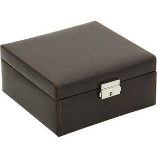 FRIEDRICH Rustikbrun læder urboks til 6 ure 200-693