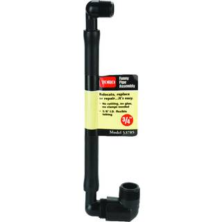Toro 53785 Sprinkler System Fleksibel Funny Pipe Flex Assembly Black 3/4-tommer