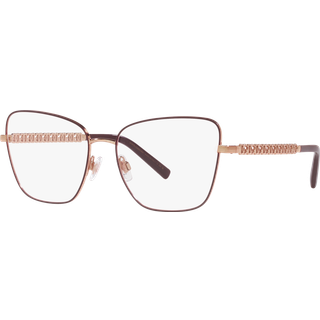 Dolce & Gabbana Kvinde DG1346 1333 Optiske stel Stål Rosa Transparent Sommerfugl Normal