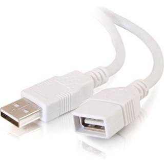 C2G 2m USB A/A EXT CBL WHITE