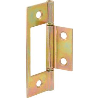 Prime-Line N 6656 Bi-Fold Door h?ngsler ikke-mortis-stil messingbelagt (2 pakke)