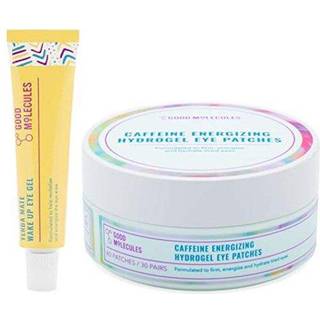 Good Molecules - Energizing Eye Kit - Yerba Mate Wake Up Eye Gel (0,5 oz) og Koffein Energizing Hydrogel Eye Patches (60 ct.) - (s?t med 2) 15,0