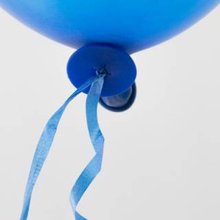 Ballonsnor - Autolukning 100 stk. Blå